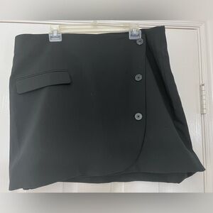 a new day Black Mini Skirt